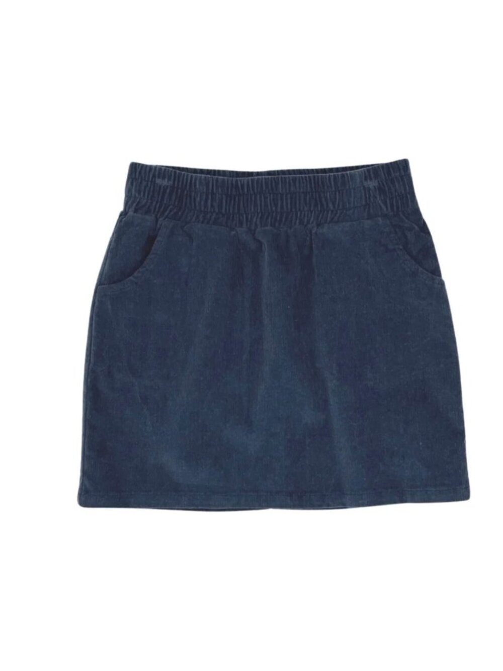 Feather 4 Arrow Willow Skirt Girls Size 12 Blue Corduroy Pull On Elastic Waist
